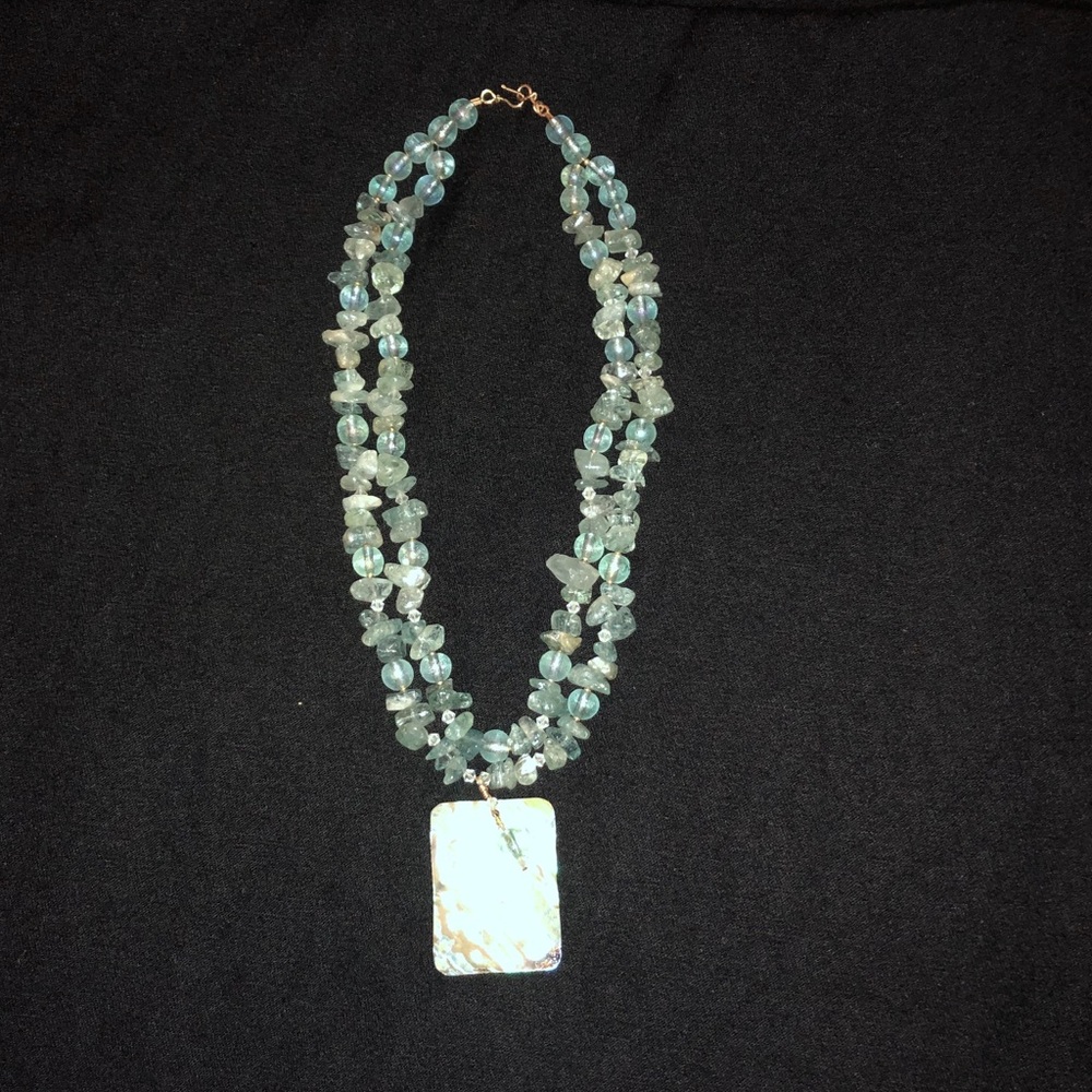 Lovely glass bead necklace